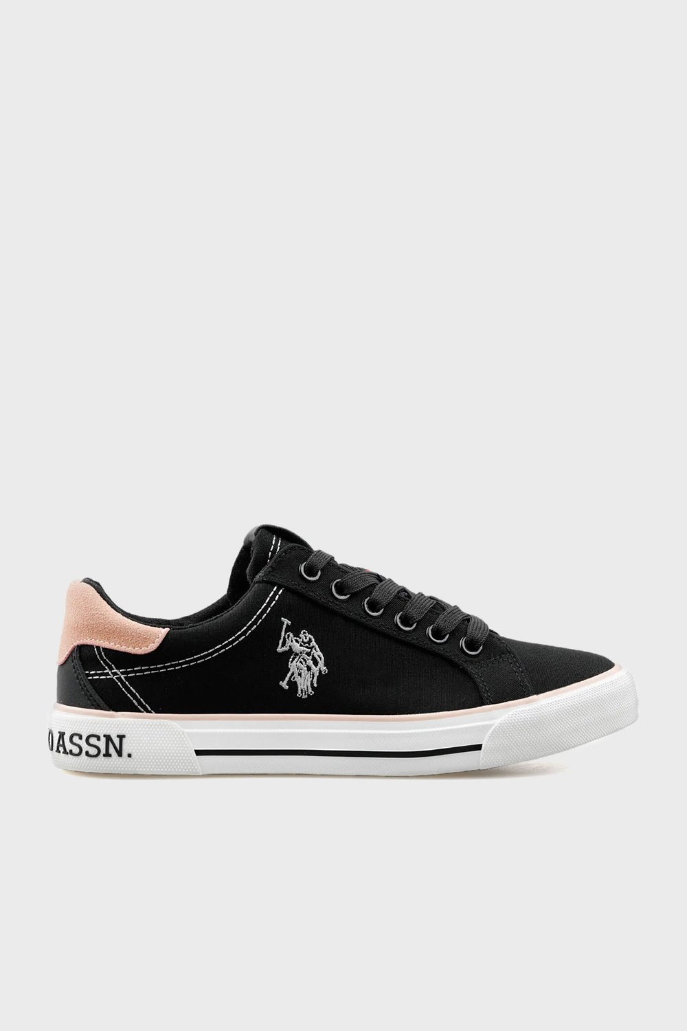 Logolu Süet Detaylı Sneaker Kadın Ayakkabı 5M RACHEL 5FX SİYAH
