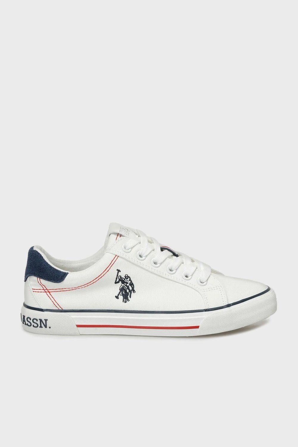 Logolu Süet Detaylı Sneaker Kadın Ayakkabı 5M RACHEL 5FX BEYAZ