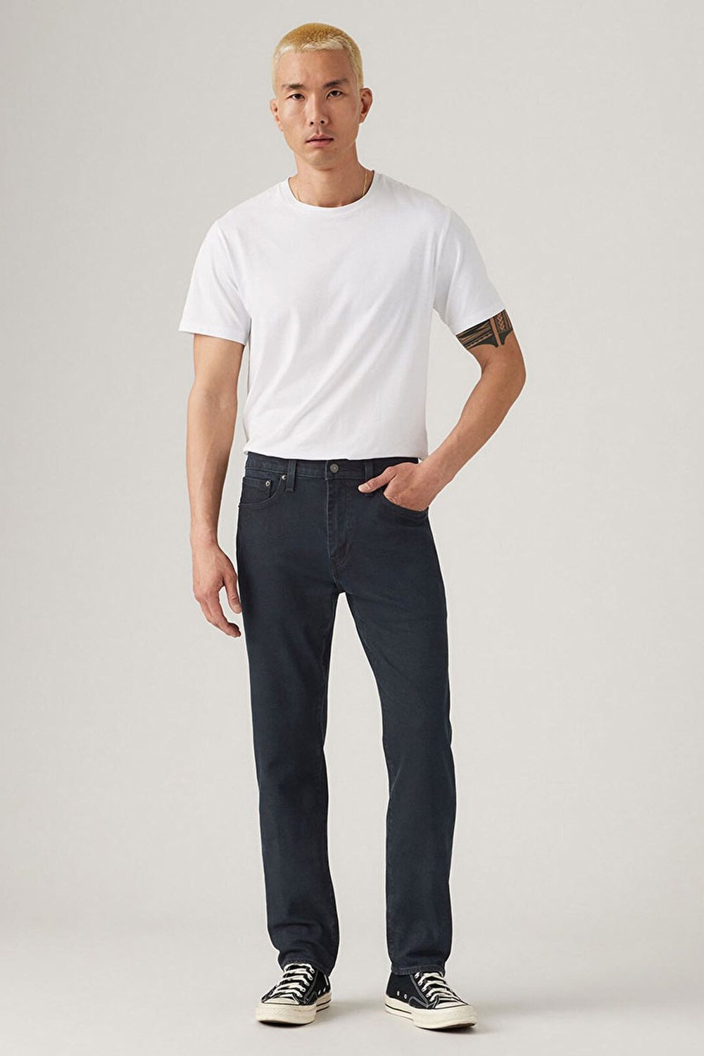Lse 502 Tapered Fit Normal Bel Jeans Erkek Kot Pantolon A2088-0052 SİYAH