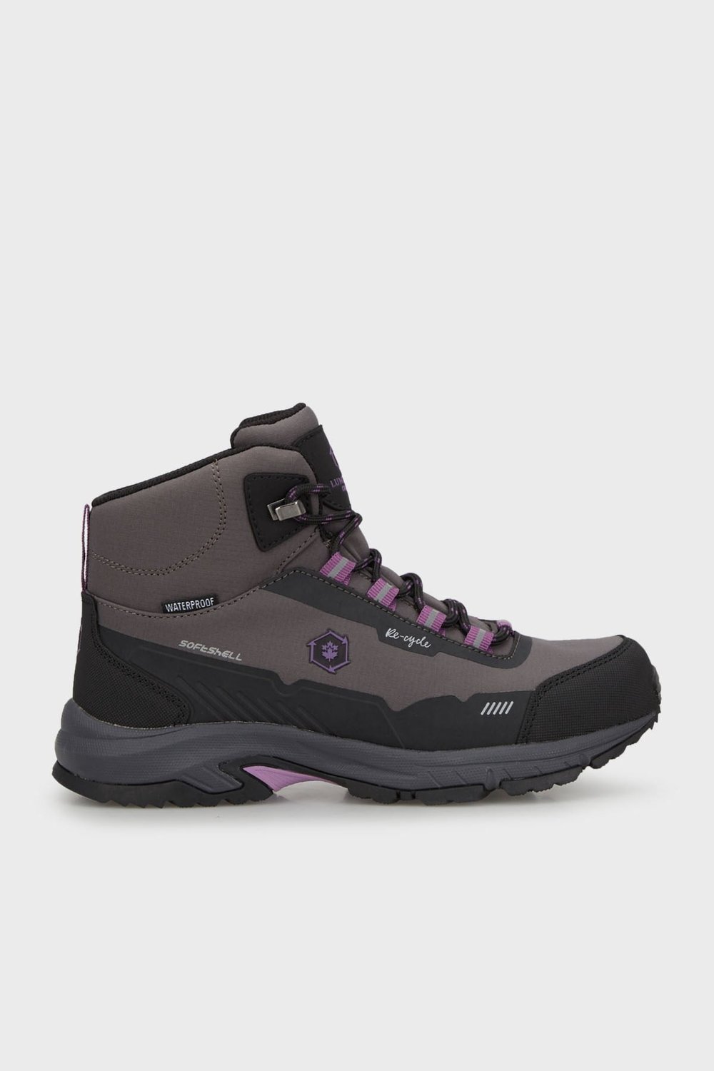 Lumberjack Su Geçirmez Softshell Outdoor Kadın Bot ECO WMN HI 3PR KOYU GRİ