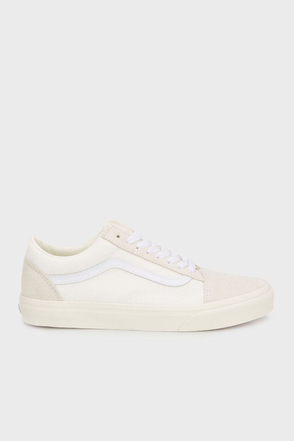 Old Skool Süet Logolu Sneaker Unisex Ayakkabı VN000D5NWHT1 BEYAZ