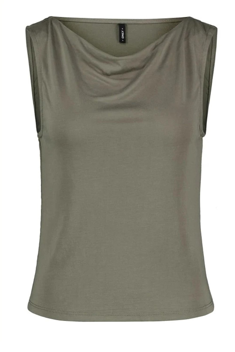 Onlhannah Regular Fit Degaje Yaka Kadın Atlet 15375269 YEŞİL