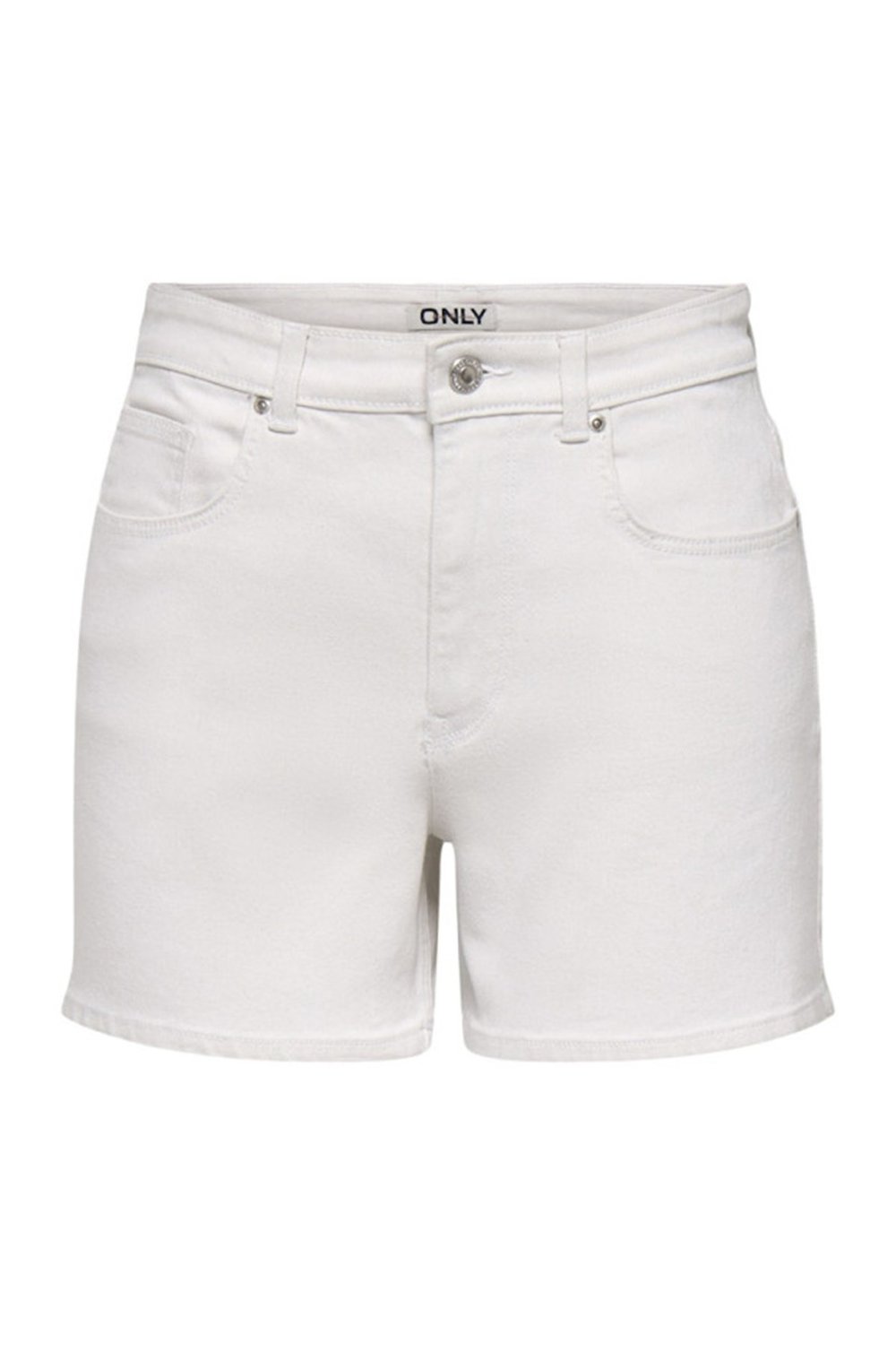 Onlphine Pamuklu Regular Fit Kot Kadın Short 15372986 BEYAZ