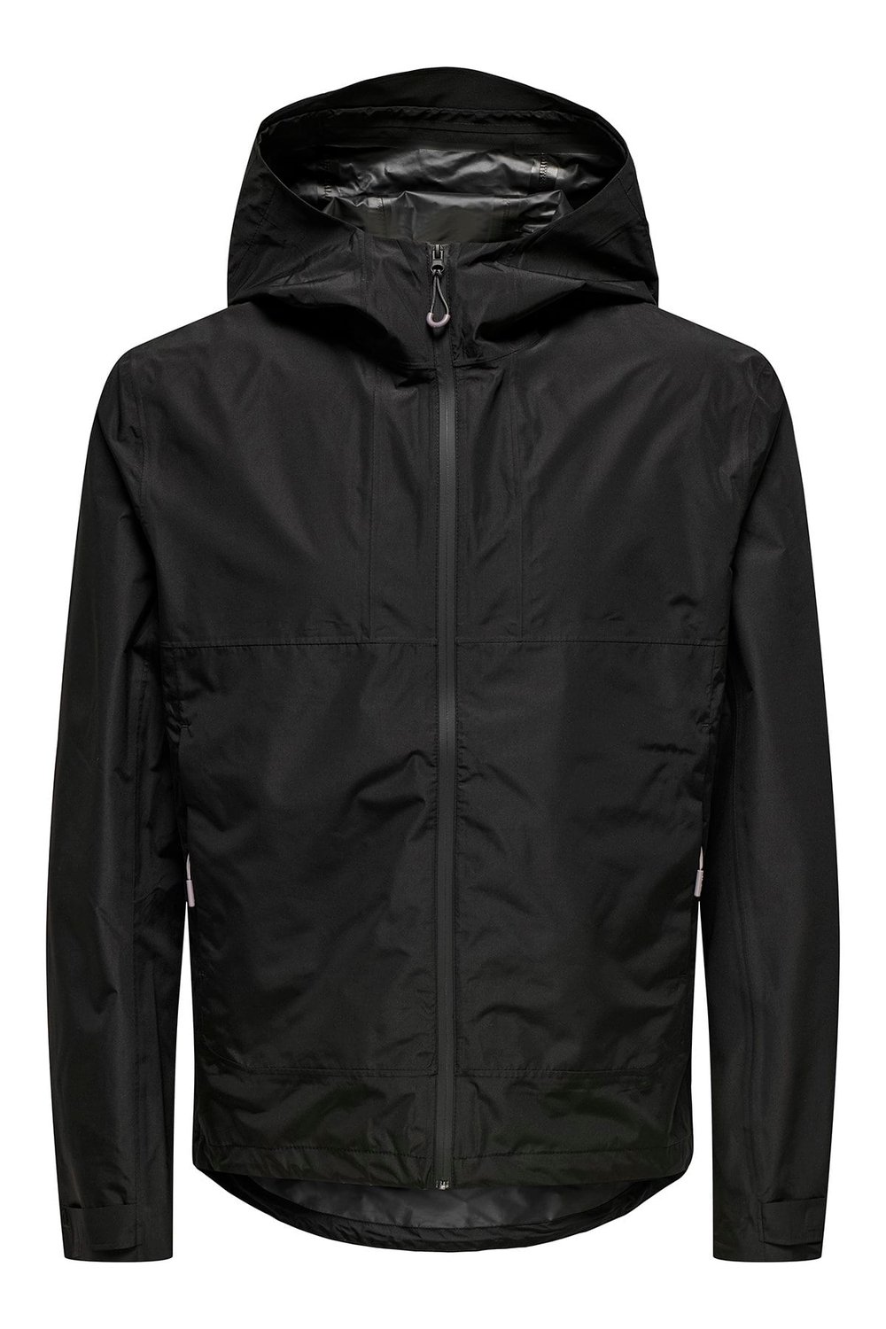 Only & Sons Onsfinlystorm Regular Fit Kapüşonlu Erkek Yağmurluk 22034367 SİYAH