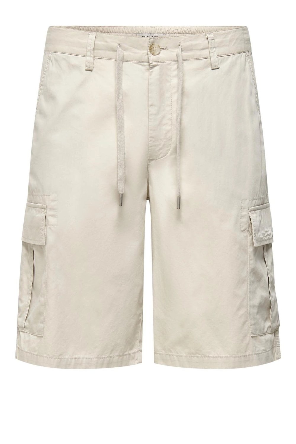 Onsloc Pamuklu Relaxed Normal Bel Cepli Erkek Short 22029214 TAŞ