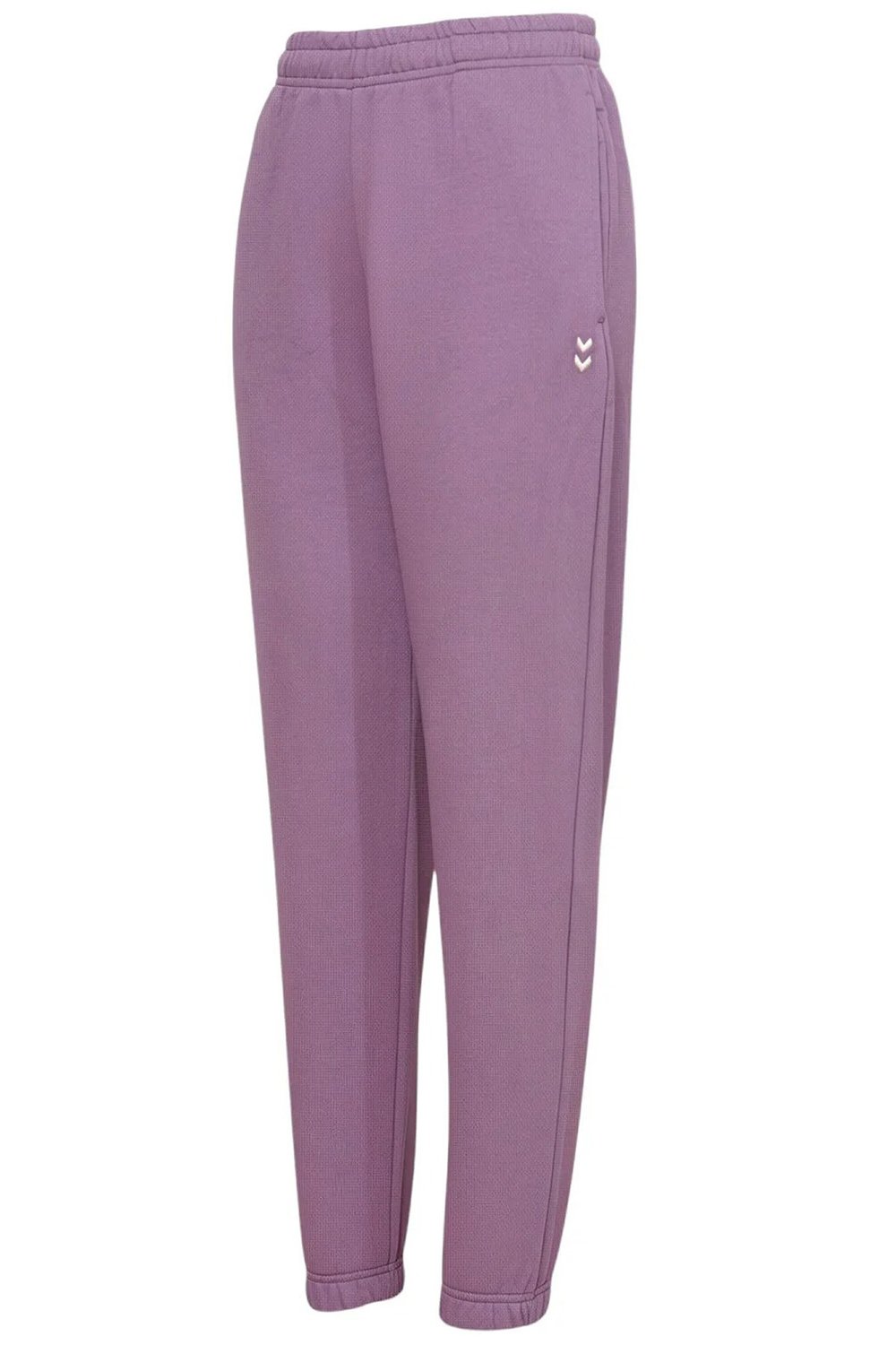 Pamuklu Regular Fit Lastikli Paça Kadın Eşofman Altı 932355-4856 KOYU MOR