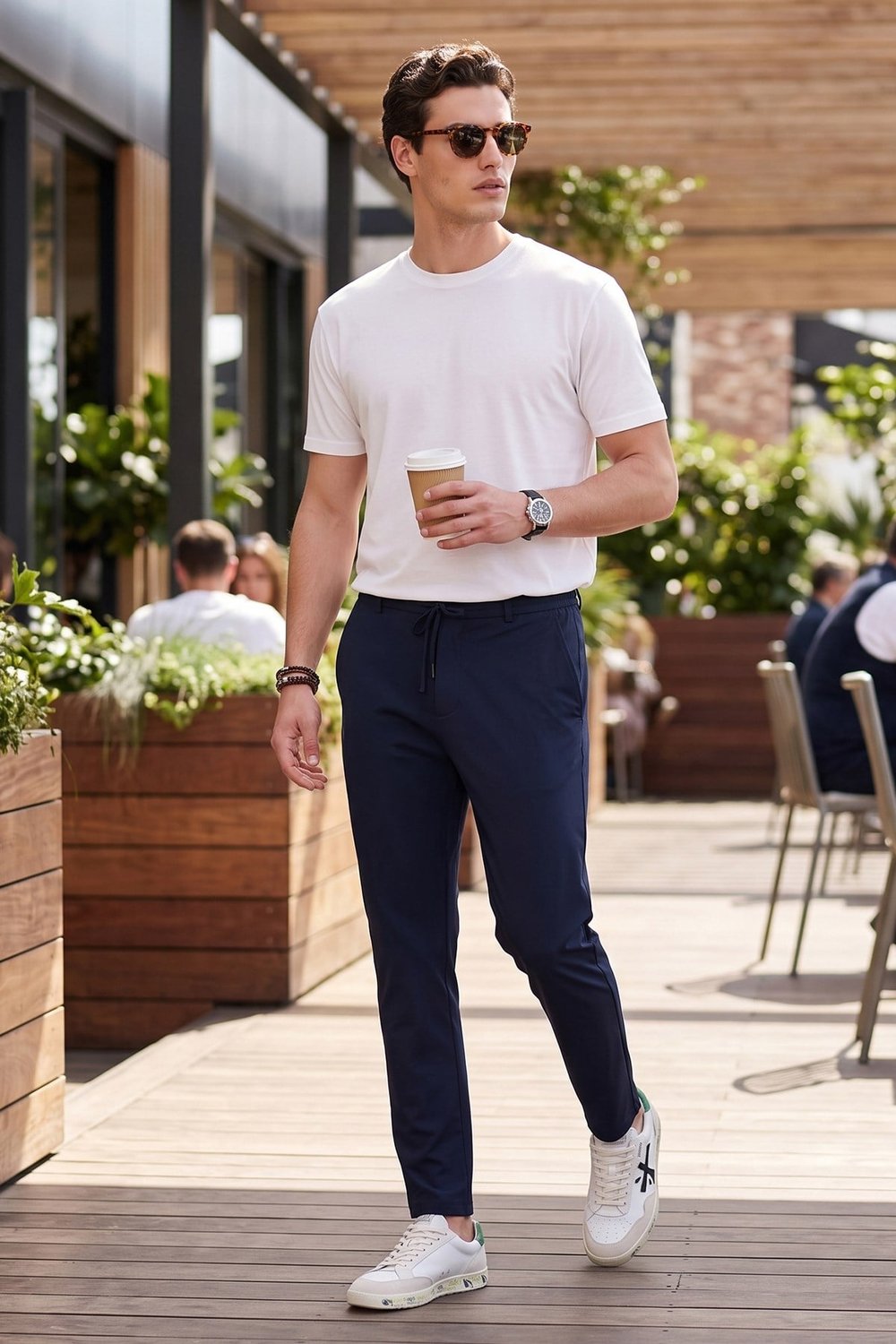 Pamuklu Regular Fit Normal Bel Erkek Pantolon CF26S615307 LACİVERT