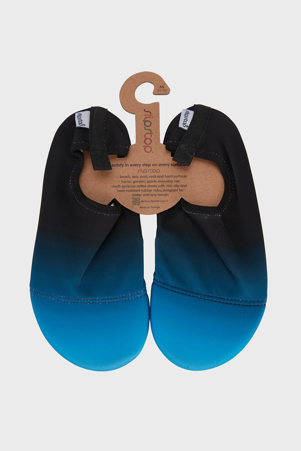 Pedro Aqua  Kaydırmaz Tabanlı Havuz ve Unisex Deniz Ayakkabısı SA2662000001 SİYAH-MAVİ