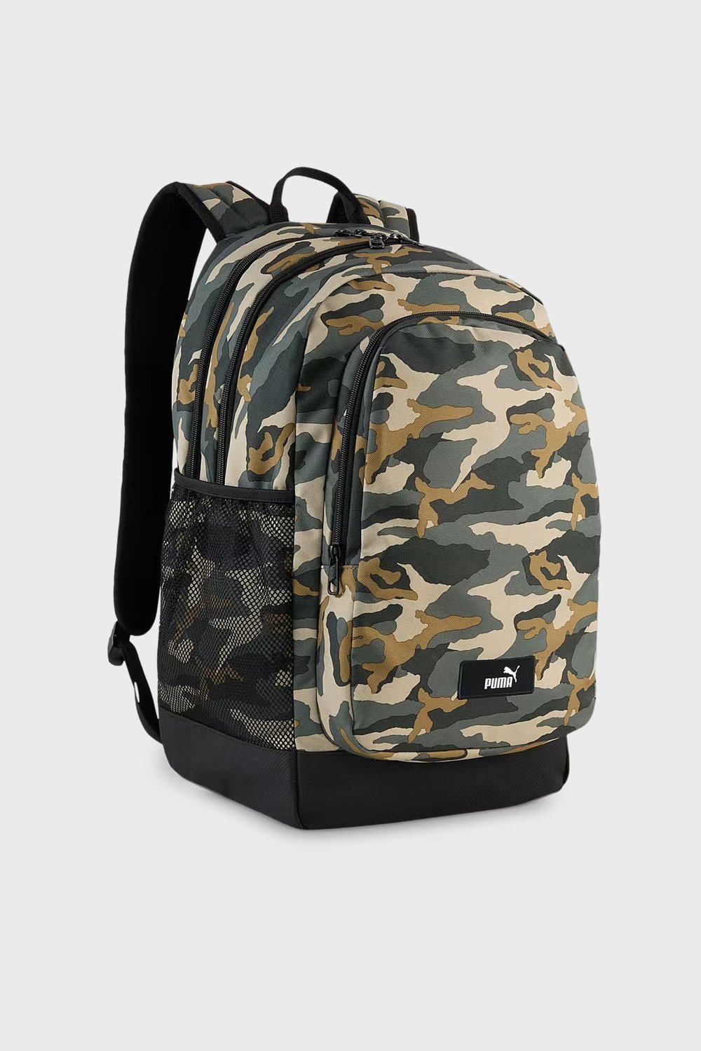 Puma Academy Aop Kamuflaj Ayarlanabilir Dolgulu Askılı Unisex Sırt Çantası 09115011 SİYAH-KAMUFLAJ