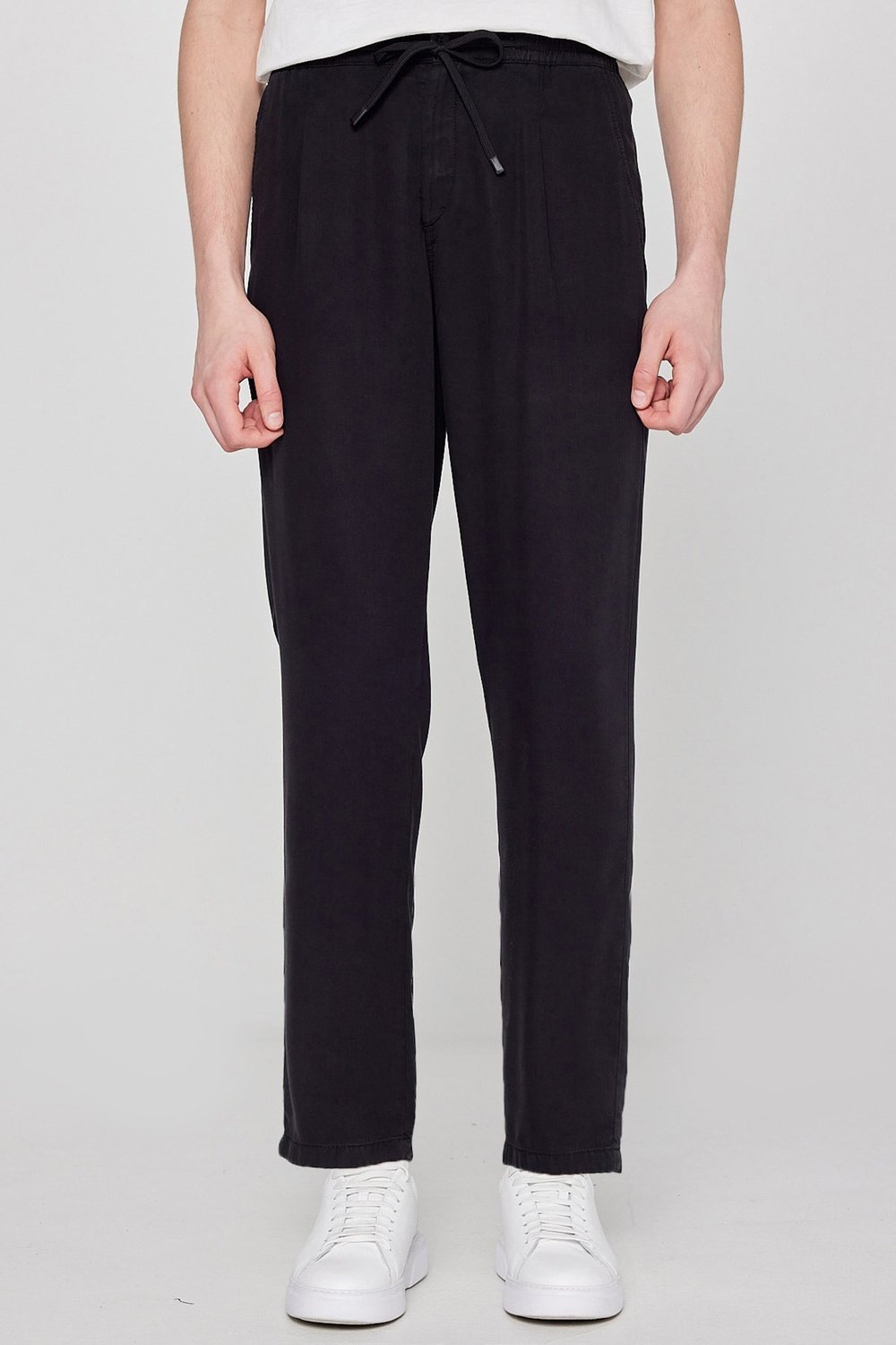 Regular Fit Normal Bel Düz Paça Erkek Pantolon W2610167 001 SİYAH