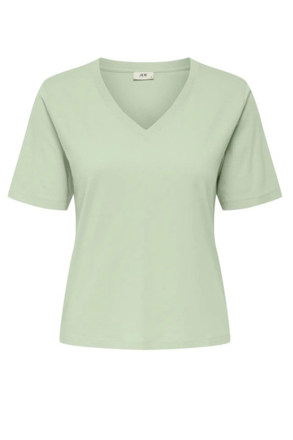rex % 100 Pamuk Regular Fit V Yaka Kadın T Shirt 15352294 AÇIK YEŞİL