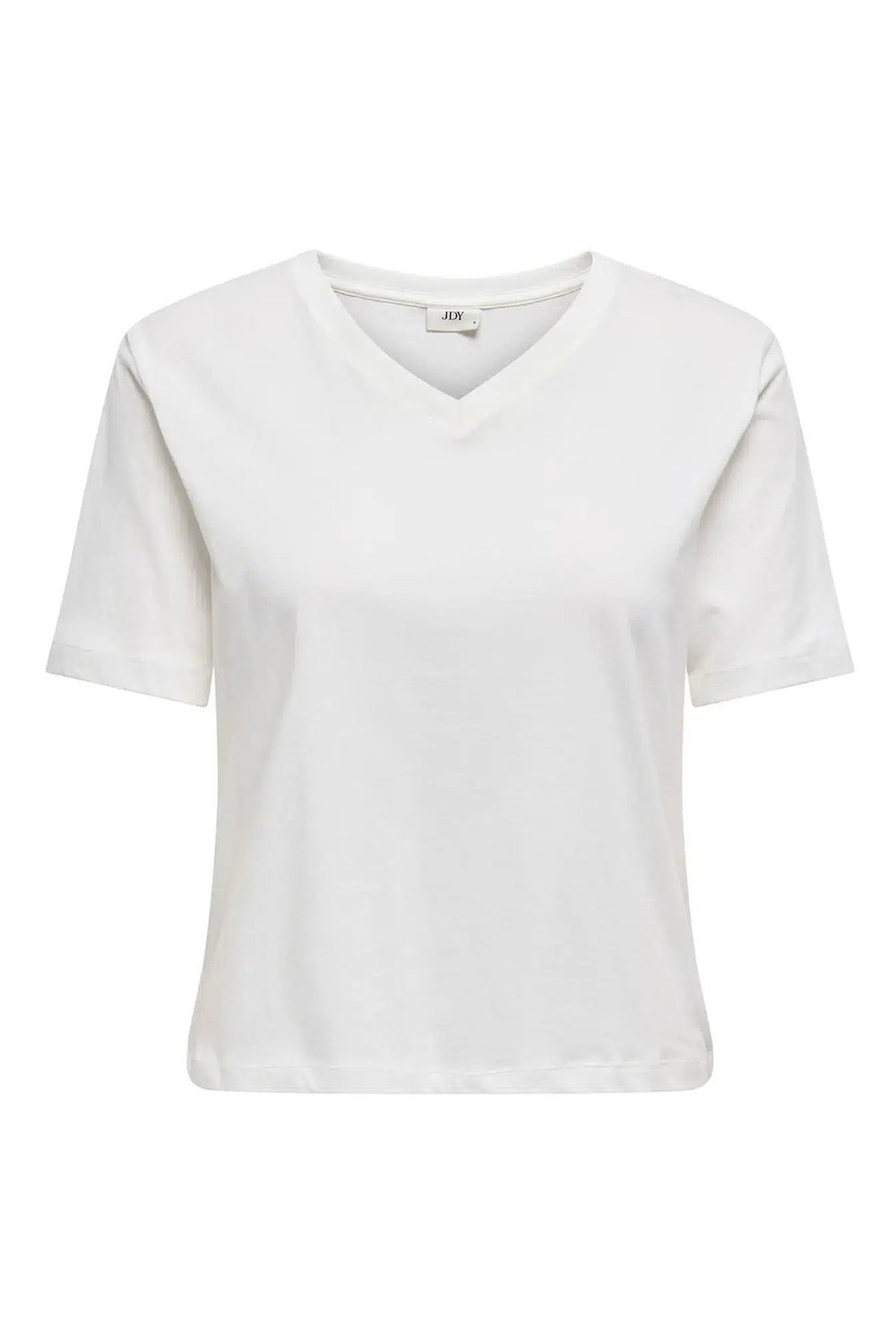 rex % 100 Pamuk Regular Fit V Yaka Kadın T Shirt 15352294 KREM