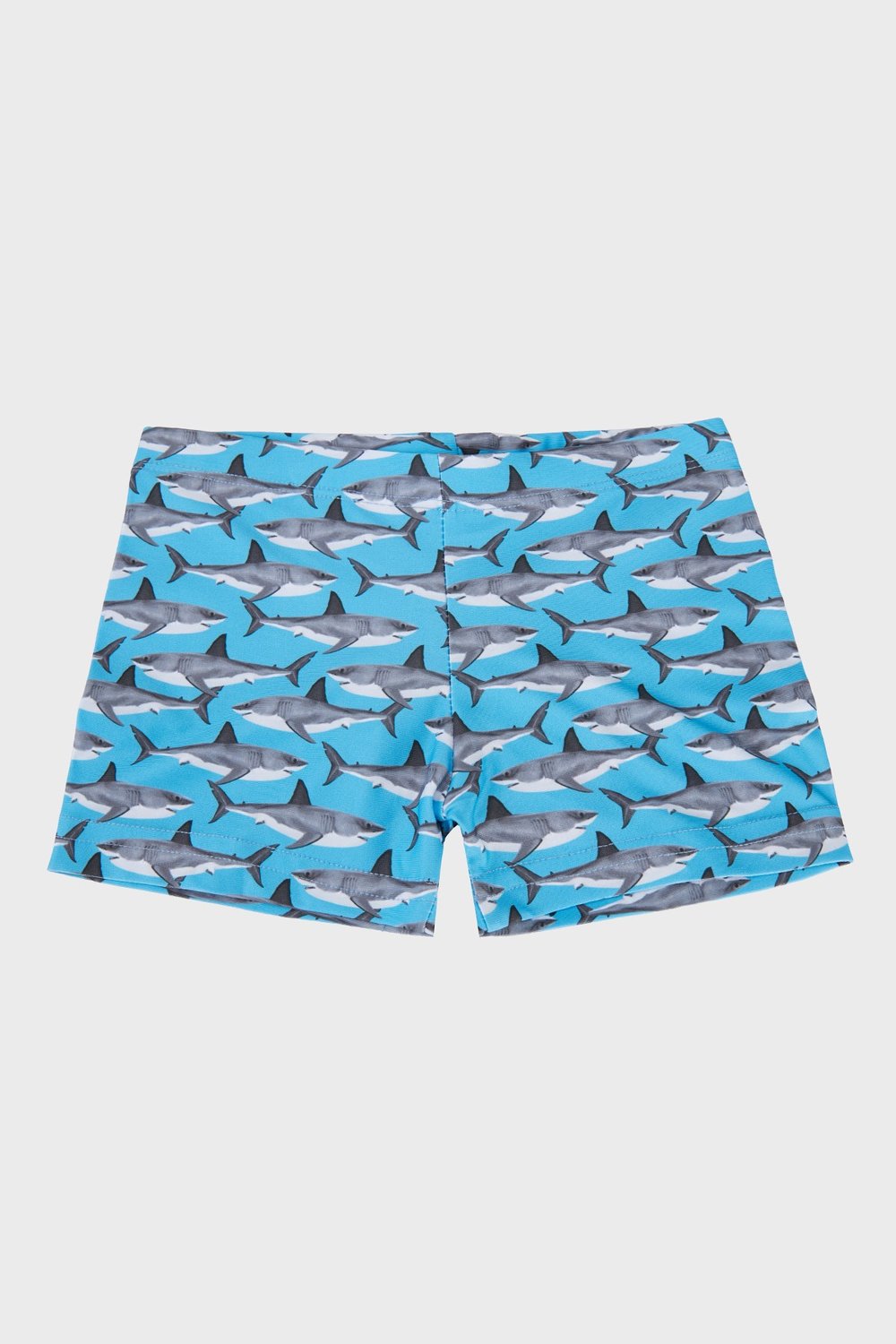 Santana Junior Desenli LAstikli Bel Boxer Erkek Çocuk Mayo Short SR2631000008 MAVİ