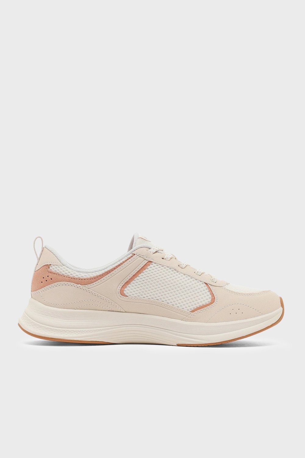 Skechers Arch Fit Vista 2.0 Logolu Sneaker Kadın Ayakkabı 104768 NAT NATURAL