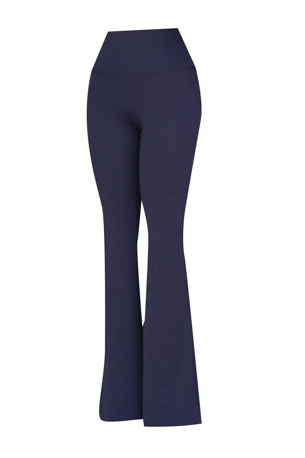 Slim Fit Logo Baskılı Yüksek Bel İspanyol Paça Kadın Eşofman Altı 932455-7459 LACİVERT