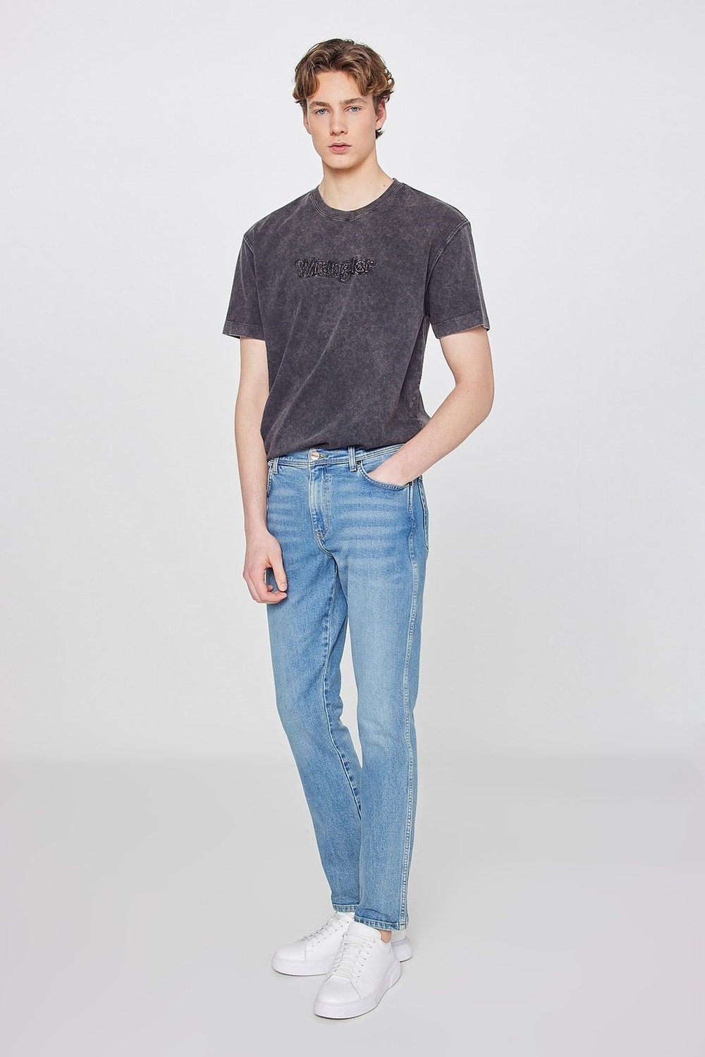 Slim Fit Normal Bel Denim Esnek Jeans Erkek Kot Pantolon MW12S005 410 LACİVERT