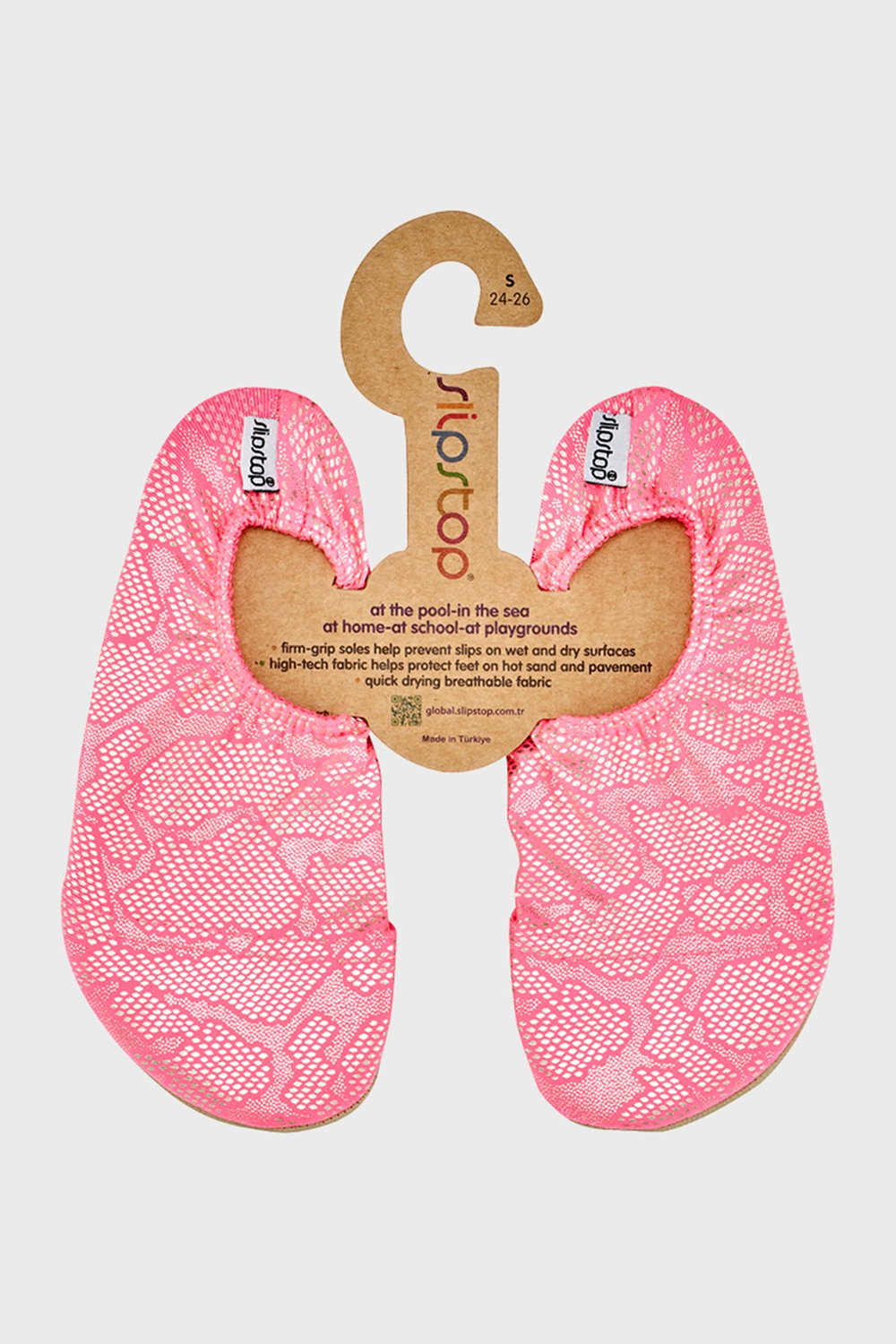 Slipstop Serpina Fuchsia Junior Kaydırmaz Havuz ve Erkek Çocuk Deniz Ayakkabısı SS2614000010 FUŞYA