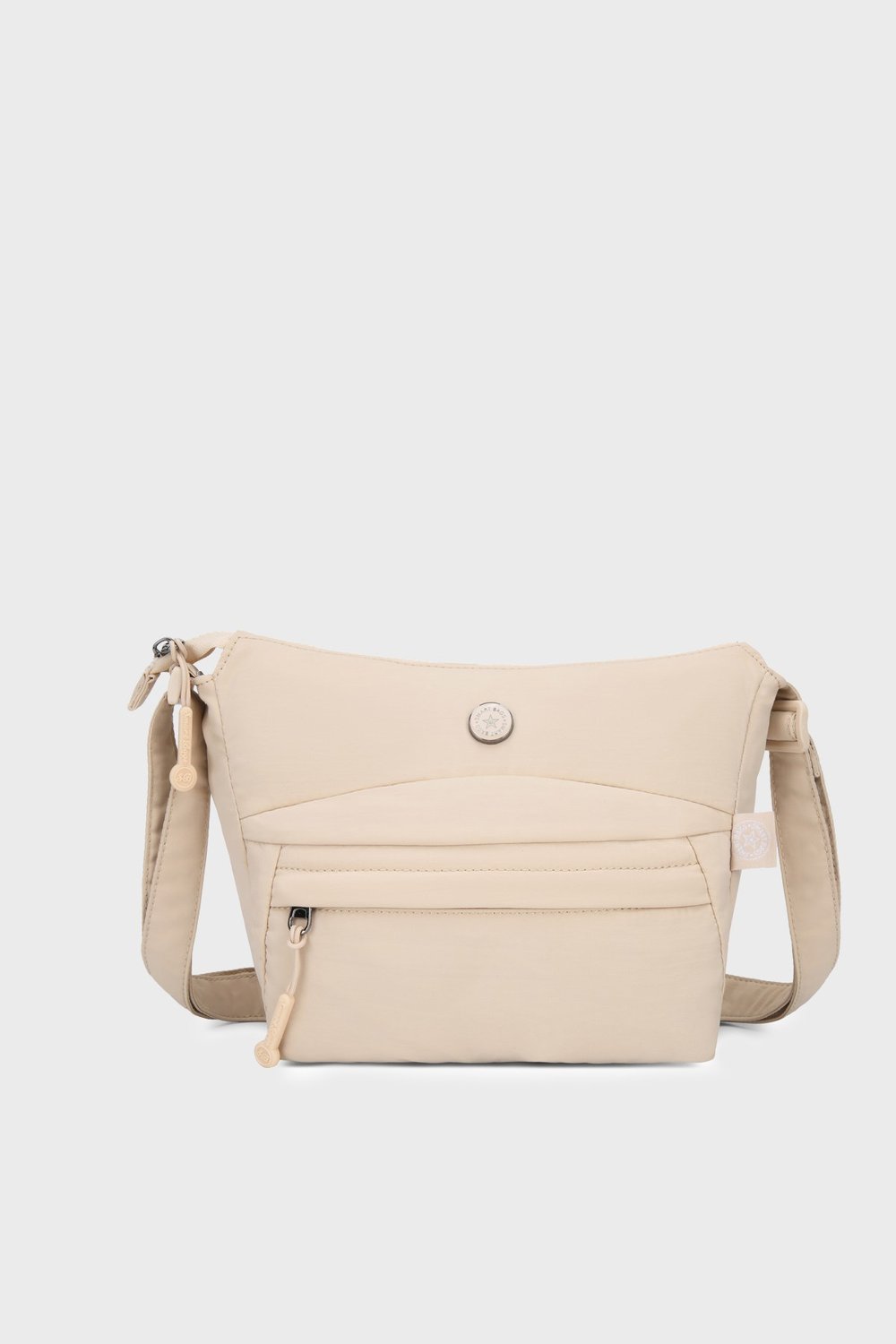Smart Bags Logolu Ayarlanabilir Askılı Kadın Çanta 2022 3342 BEJ
