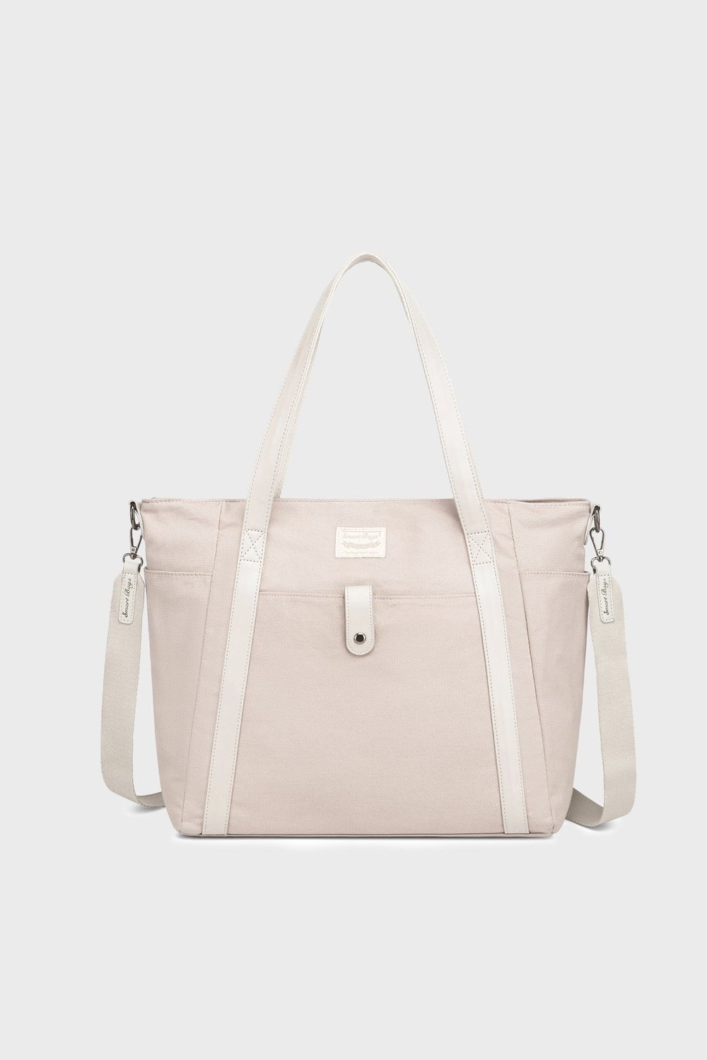 Smart Bags Su İtici Çıkarılabilir Askılı Kadın Çanta 2022 1324 AÇIK GRİ