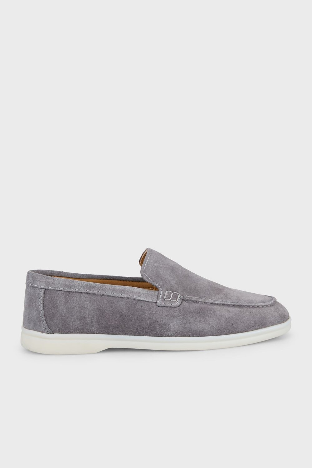 Süet Loafer Erkek Ayakkabı 1527323G1 GRİ