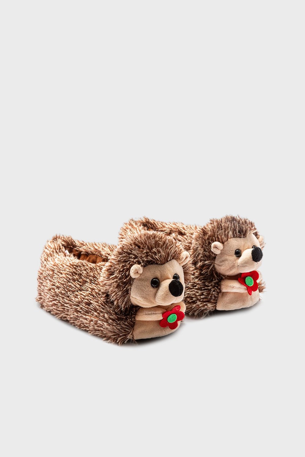 Twigy Tw Kiri Hayvanlı Yumuşak Tüylü Kız Çocuk Panduf GG0591 KAHVE