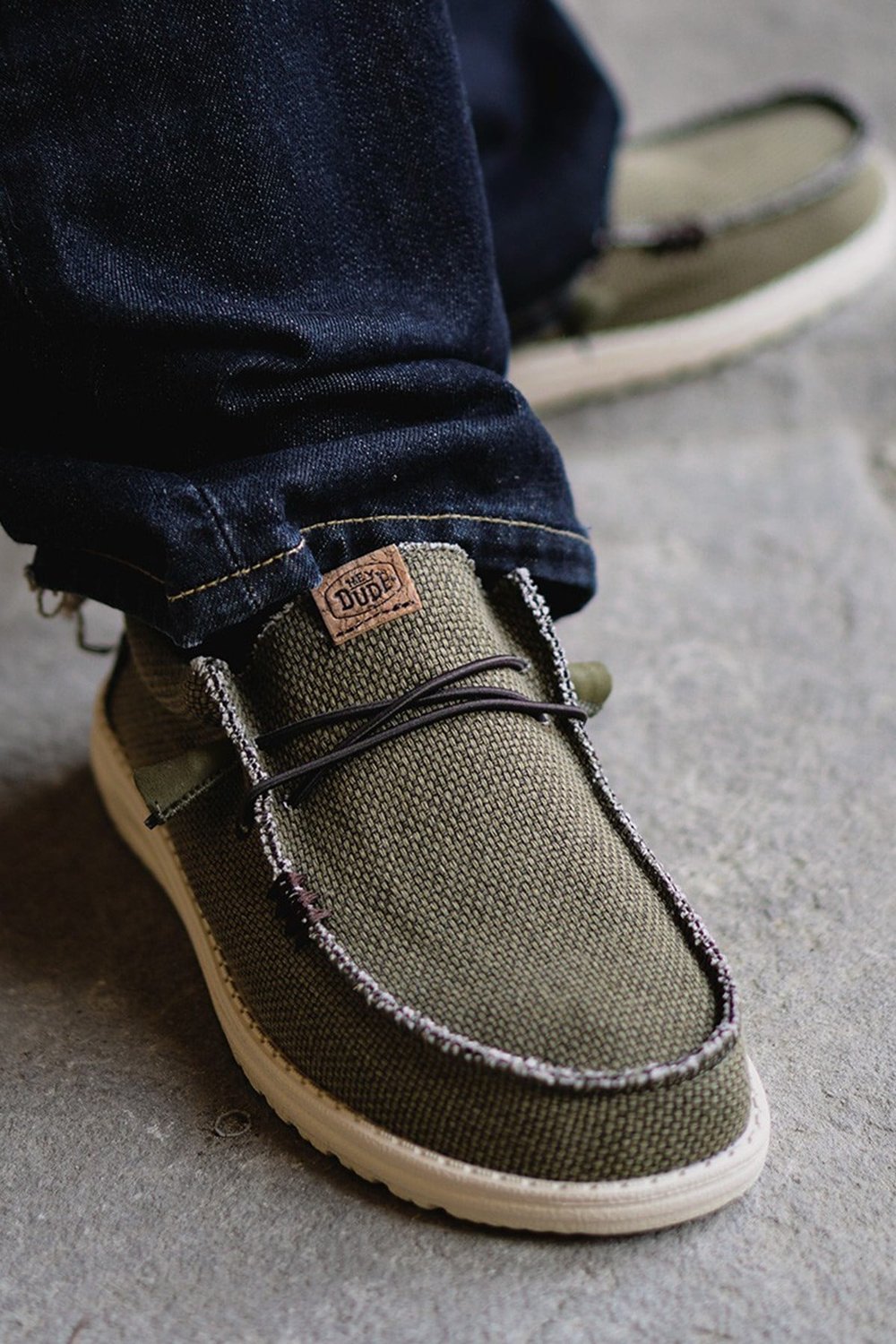 Wally Braided Loafer Erkek Ayakkabı 40003-3CI HAKİ
