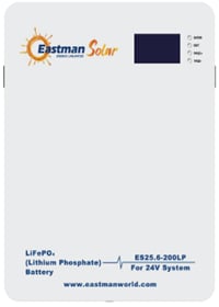 51.2 Volt 100 Amper Lityum Akü