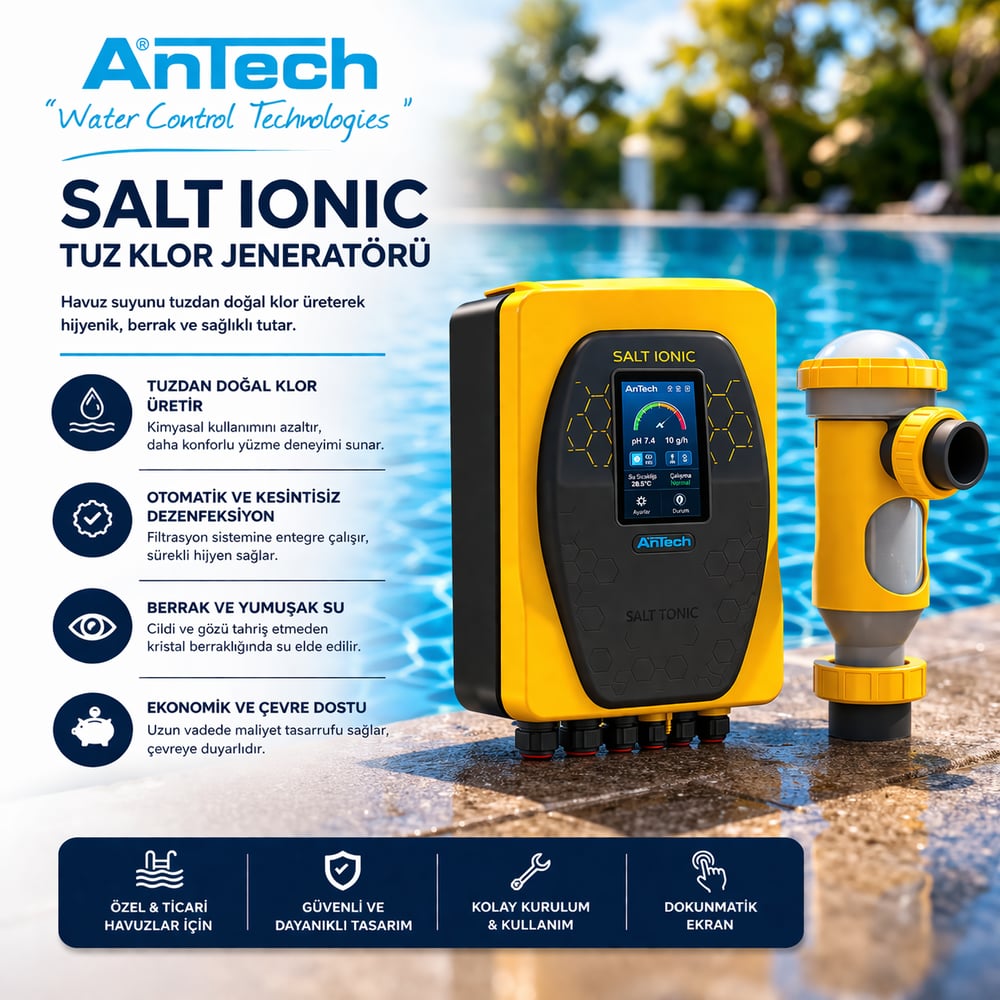 Antech Salt Ionic A Tuz Klor JeneratörüTuz Klor JeneratörleriAntech211000120000000