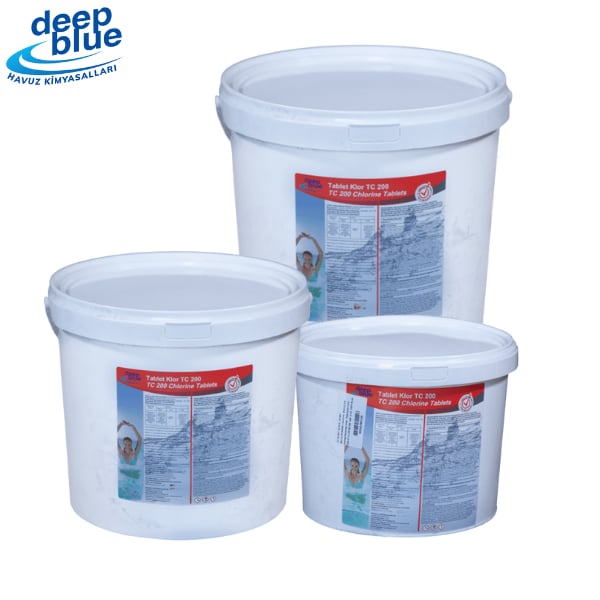Deep Blue TC 200 Triklor TabletHavuz KimyasallarıDeep Blue54016133004