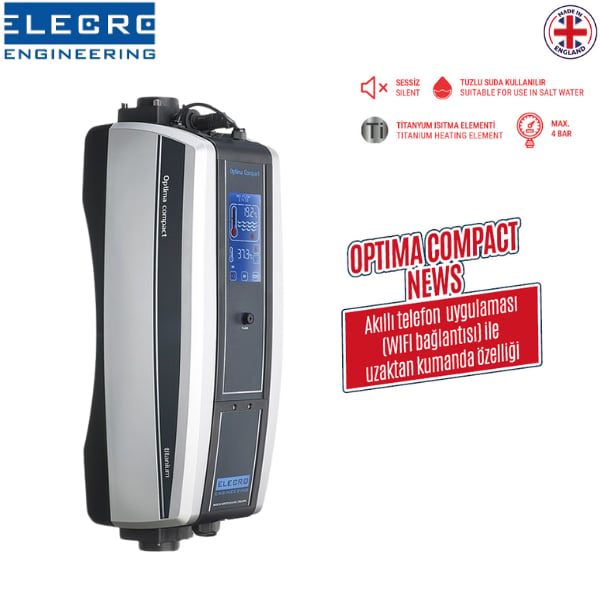 Elecro Optima Compact IsıtıcıHavuz Isıtma Ekipmanları Ve Nem AlıcılarElecro16015123079