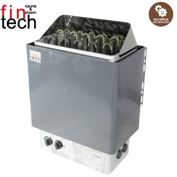 Fintech FTN Model Üzerinden Kumandalı Sauna Isıtıcısı (Sauna Sobası)Sauna Odası EkipmanlarıFintech21015143008