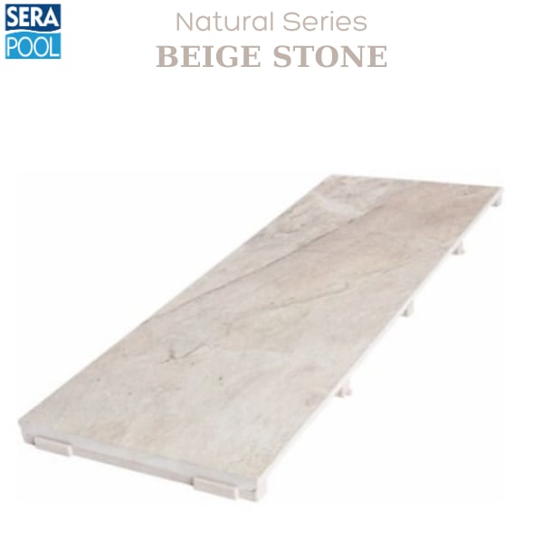 Porselen Hidden Izgara 25x65 cm - Beige StonePorselen IzgaraSerapoolBSGHM