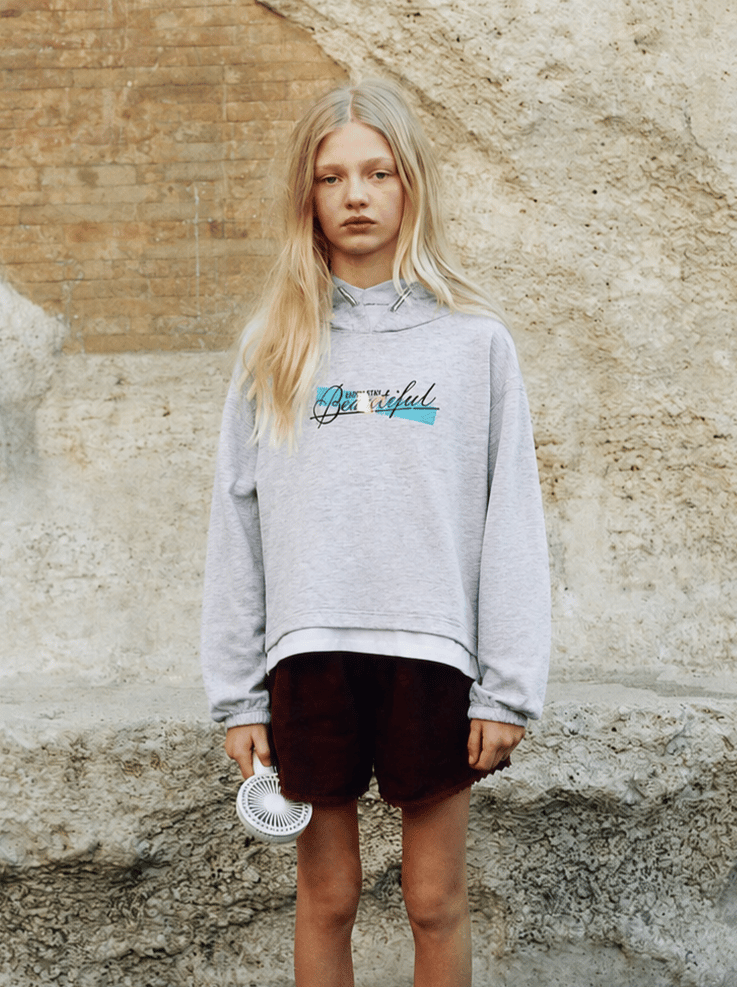 Girls Hooded Sweatshirt Ages 1–5 – 422312