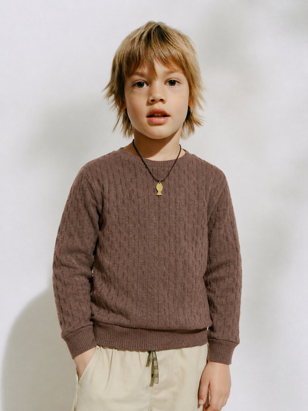 325325Erkek Çocuk Nokta Jakarlı Sweatshirt 9-14 Yaş -325325