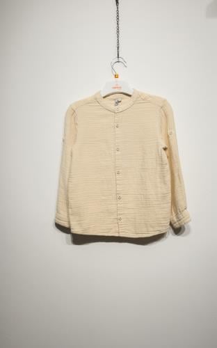 Erkek Çocuk Hakim Yaka Muslin Gömlek 1-5 Yaş