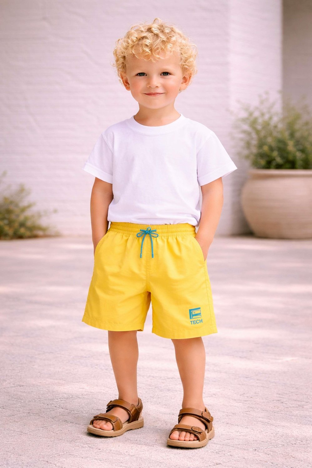 Boys Basic Swim Shorts Ages 1–5 – 124208