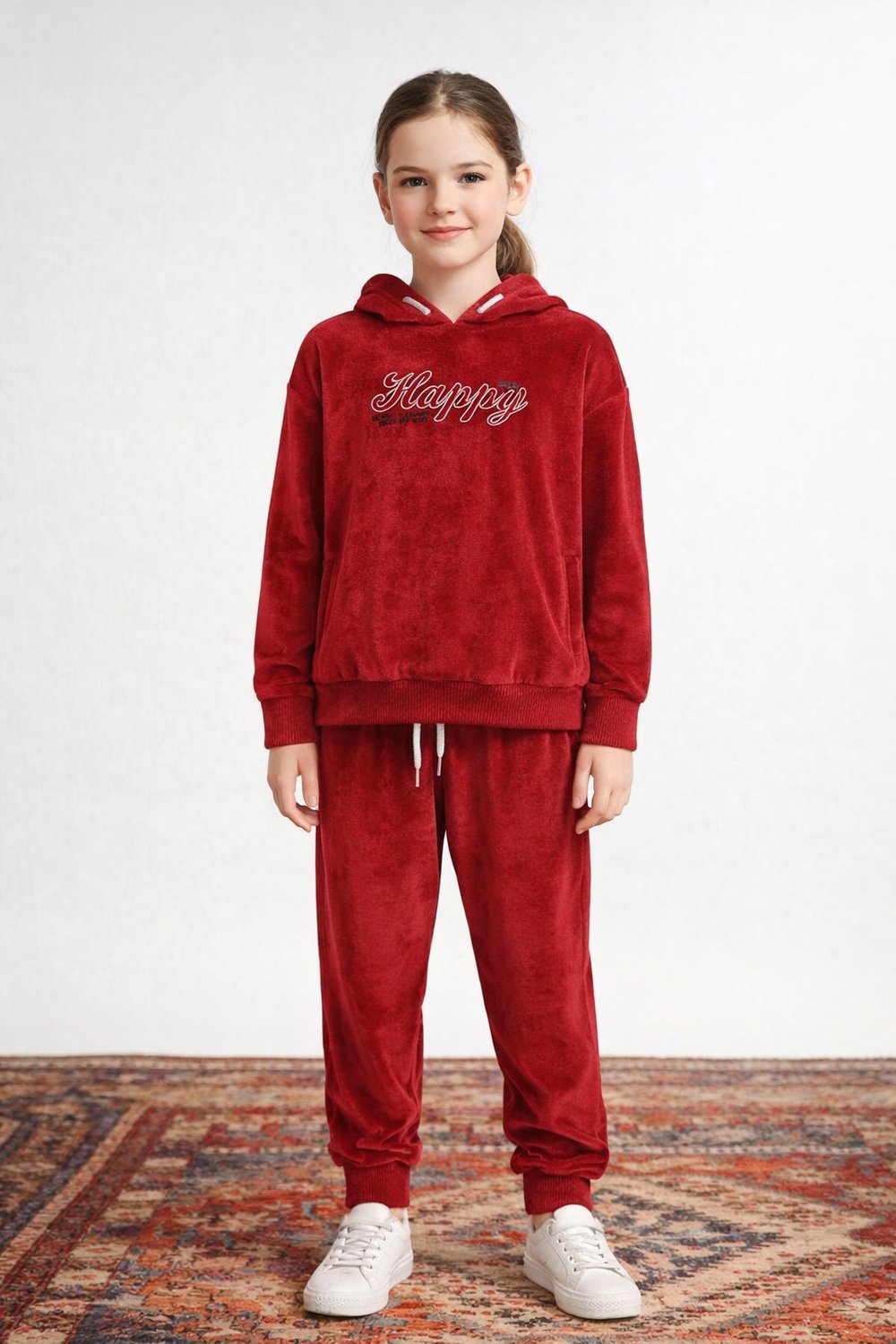 Girls Hooded Tracksuit Set Ages 6–16 – 422901