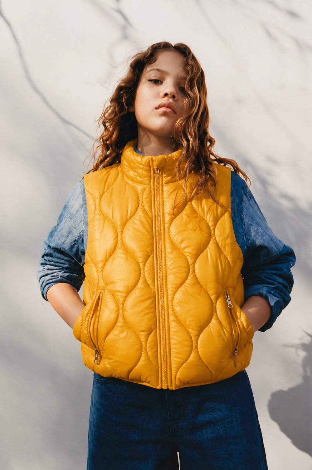 Girls Quilted Puffer Vest Ages 1–5 – 423505