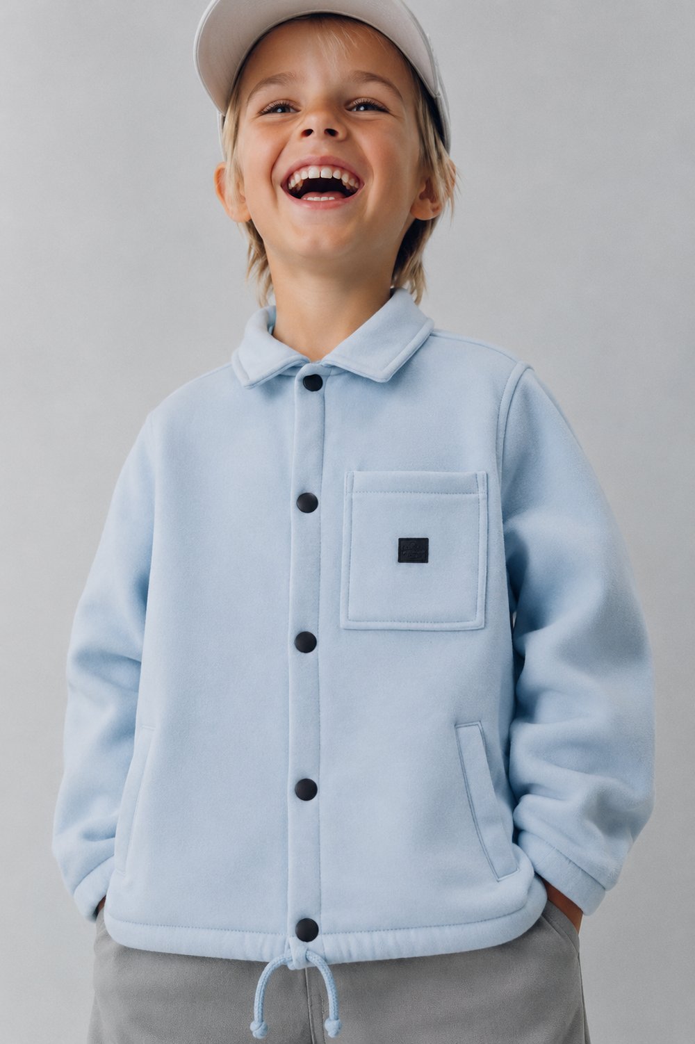 Boys Cotton Single Pocket Shirt Ages 6–16 – 324101