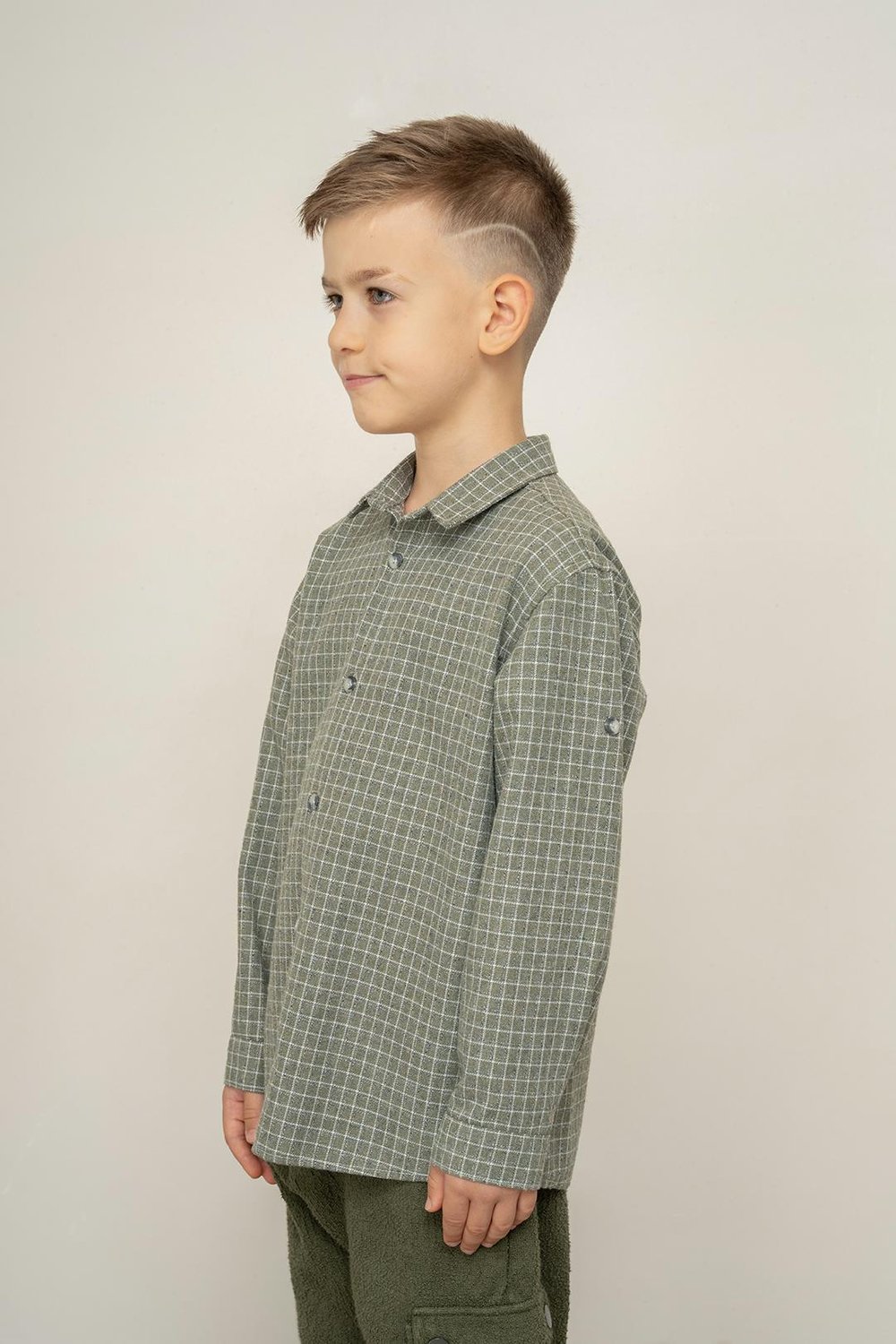 Boy Plaid Flannel Shirt 9-14 Years -325120
