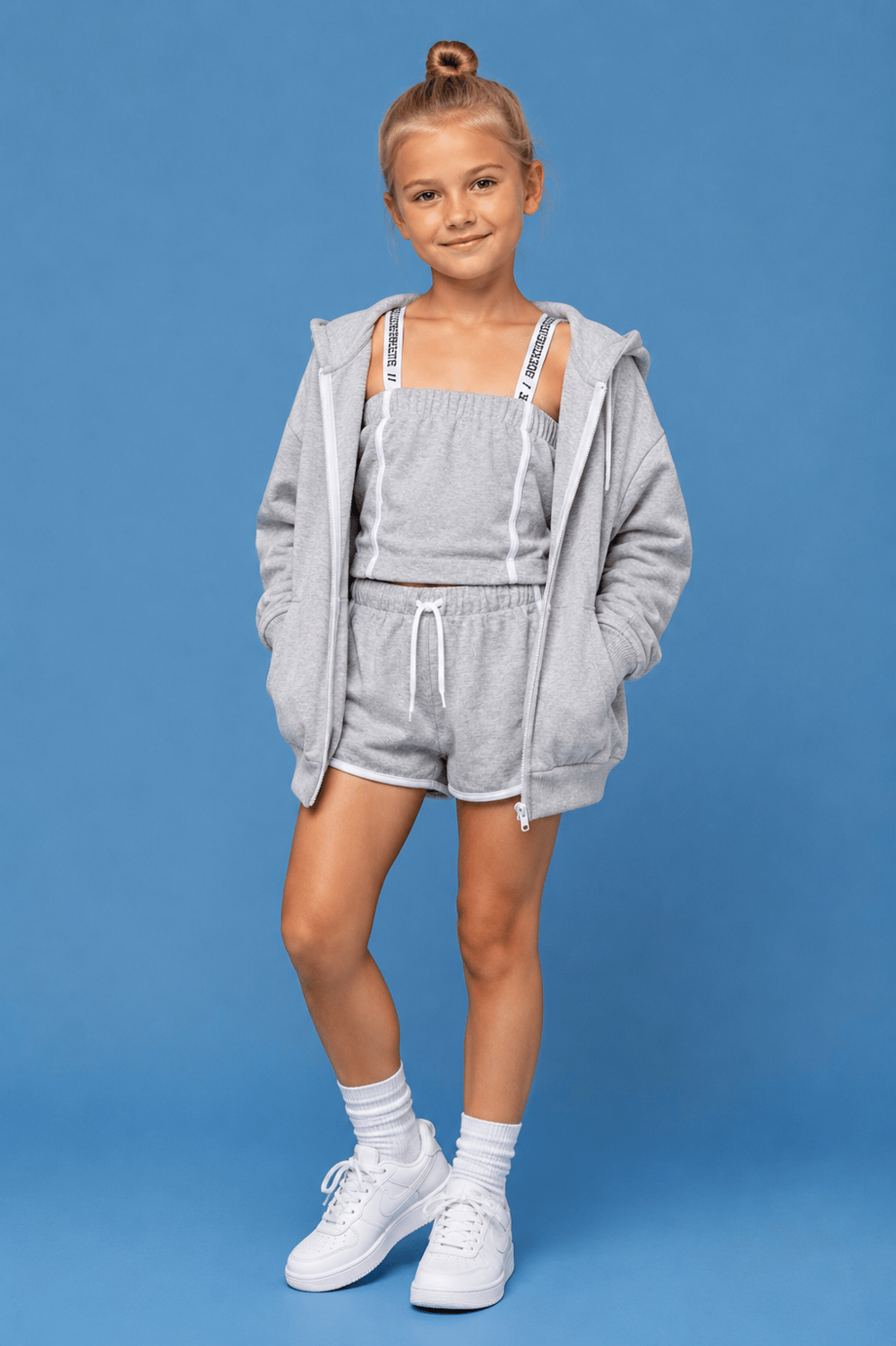 Girls Terry Cloth Crop Top Ages 1–5 – 222324