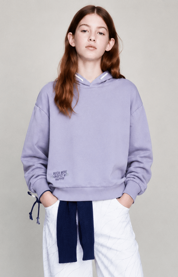 Kız Çocuk Kapşonlu Sweatshirt 6-16 Yaş