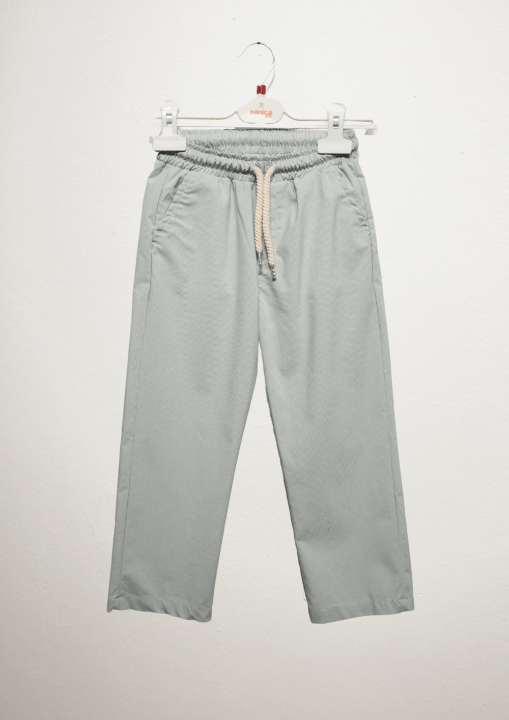125236Erkek Çocuk Cotton Ekoseli Pantolon 1-5 Yaş