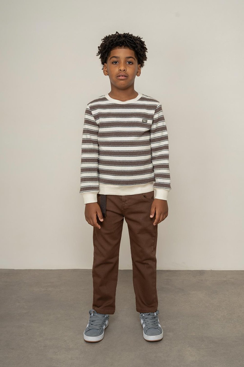 325209Erkek Çocuk Gabardin Kemerli Pantolon 9-14 Yaş -325209