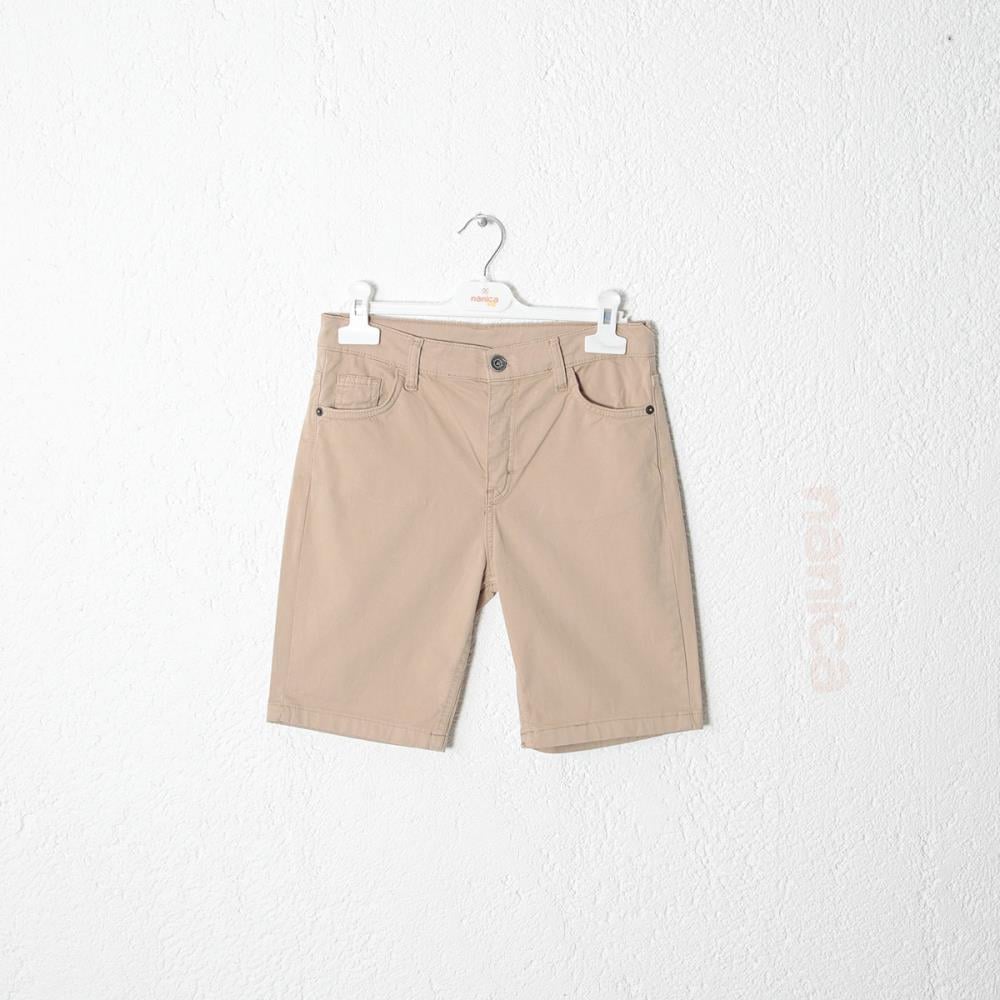 124202Erkek Çocuk Gabardin Şort 1-5 Yaş