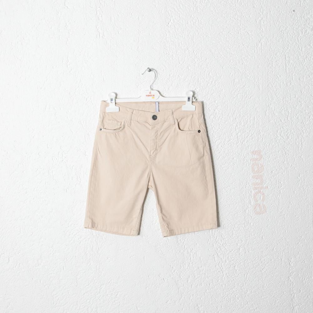 124202Erkek Çocuk Gabardin Şort 1-5 Yaş