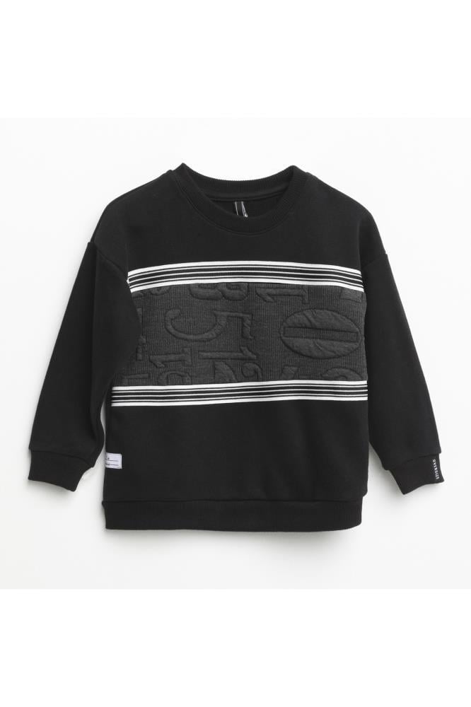 321331Erkek Çocuk Garnili Sweatshirt 1-5 Yaş