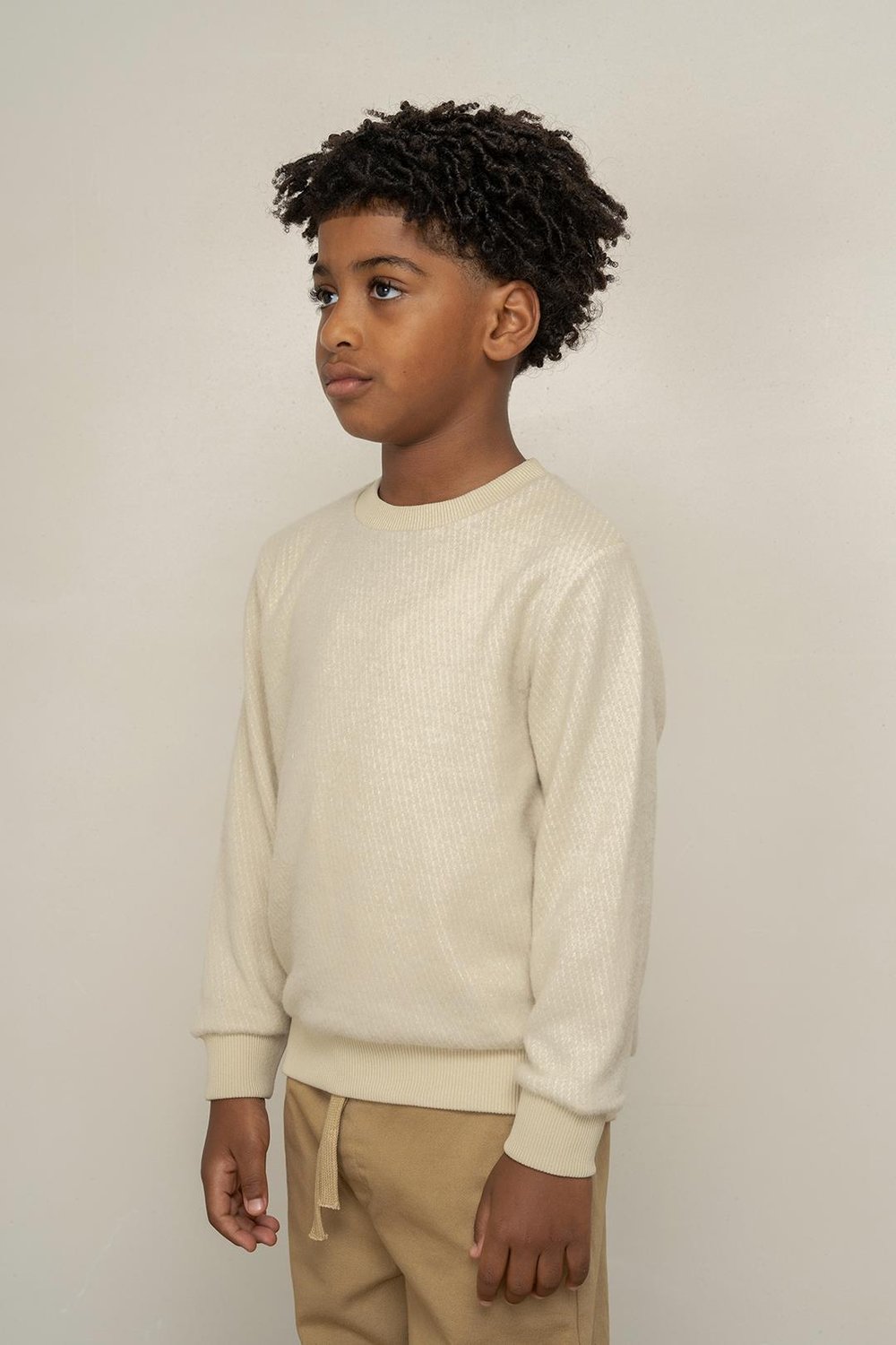 325337Erkek Çocuk Jakarlı Sweatshirt 9-14 Yaş -325337
