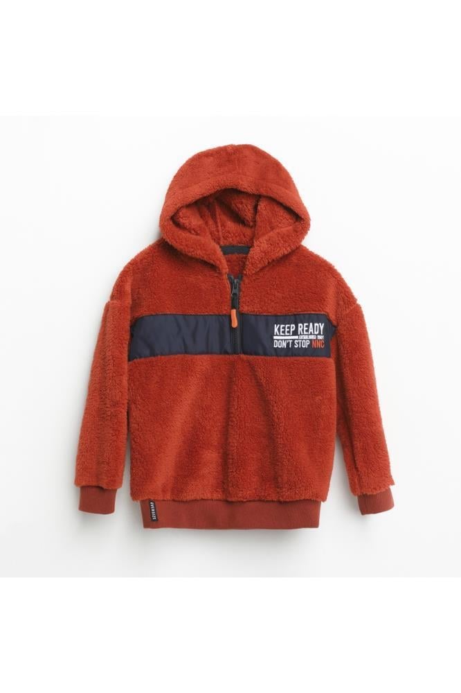 321300Erkek Çocuk Kamufulaj Kapşonlu Sweatshirt 1-5 Yaş