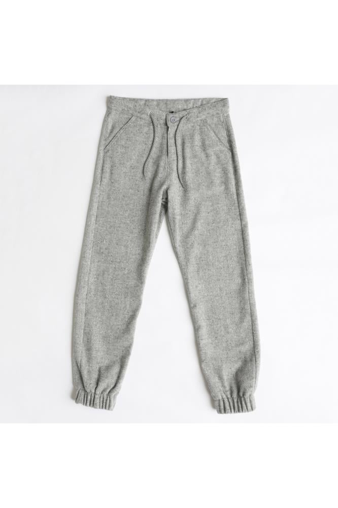 321204Erkek Çocuk Lastik Paça Cotton Pantolon 6-16 Yaş